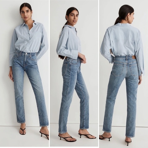 Madewell New The Perfect Vintage Jean in Heathcote Wash 26 NWT - Picture 8 of 8